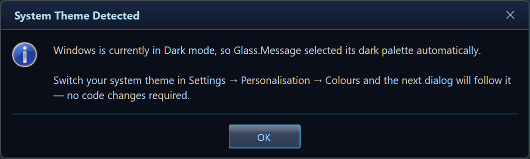 Auto theme